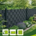 Taśma ogrodzeniowa 19cmx35m 630g/m2 antracyt 23703