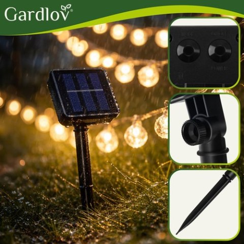Girlanda solarna 7m IP65 Gardlov 24008
