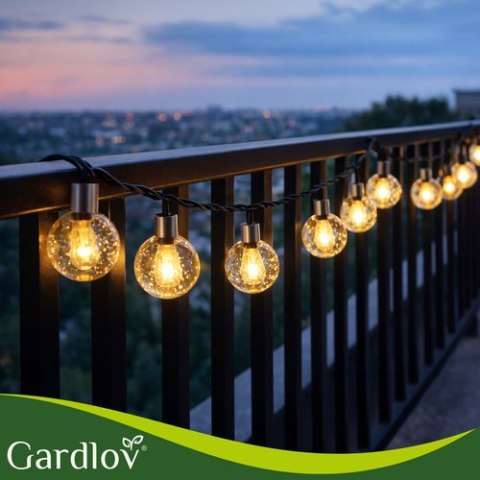 Girlanda solarna 7m IP65 Gardlov 24008