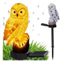 Lampa ogrodowa solarna - sowa Gardlov 23847