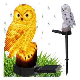 Lampa ogrodowa solarna - sowa Gardlov 23847