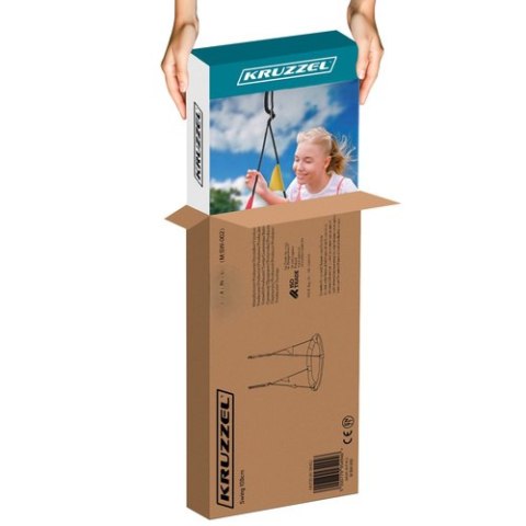 Huśtawka bocianie gniazdo 110cm Kruzzel 25284