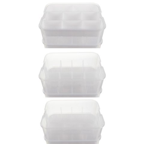 Pudełko na klocki- 4 poziomy Kruzzel 25758