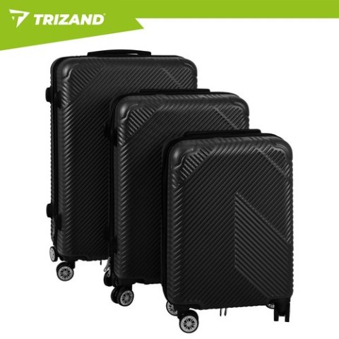 Zestaw walizek 3w1- czarne Trizand 26661