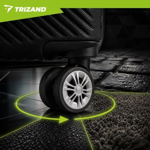 Zestaw walizek 3w1- czarne Trizand 26661
