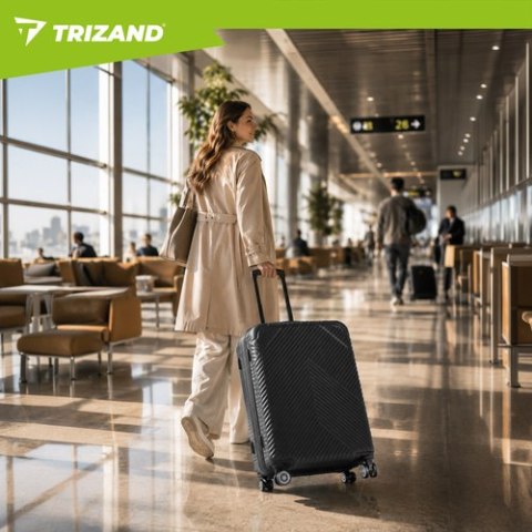 Zestaw walizek 3w1- czarne Trizand 26661