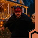 Maska demon/diabeł Ruhhy 26123