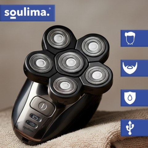 Golarka - trymer do włosów i brody Soulima 26423