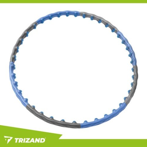 Hula hop z wypustkami Trizand 26347