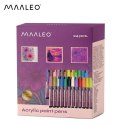 Markery akrylowe- zestaw 24szt. Maaleo 25790