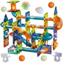 Klocki magnetyczne - tor kulkowy 110el. 25766