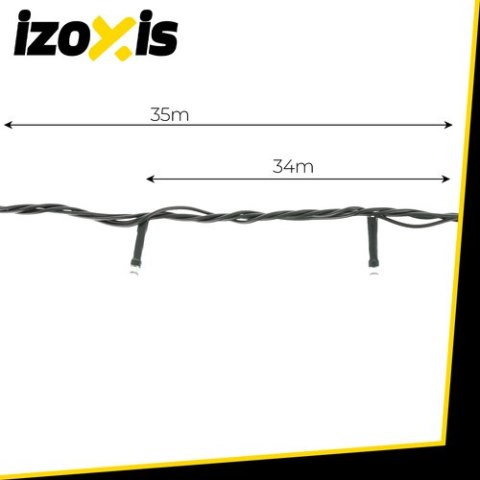 Lampki zew. 500LED 35m c. biały Izoxis 24898