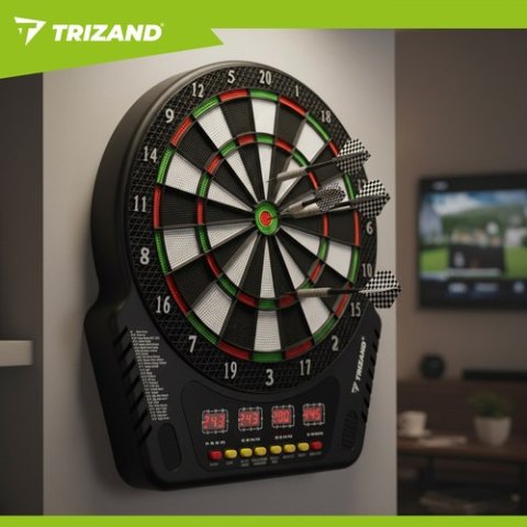 Tarcza elektroniczna do gry w dart Trizand 26307