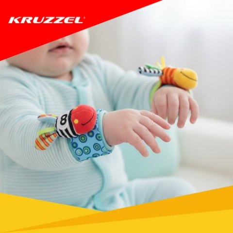 Grzechotki dla dzieci - zestaw 4szt. Kruzzel 25068