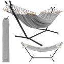 Hamak ogrodowy 200x150cm Gardlov ze stelażem 27293