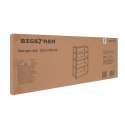 Regał magazynowy - czarny 220x100x45 Bigstren
