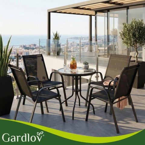 Zestaw krzeseł ogrodowych- 4szt. Gardlov