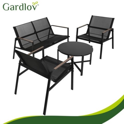 Zestaw mebli balkonowych - 4el. Gardlov