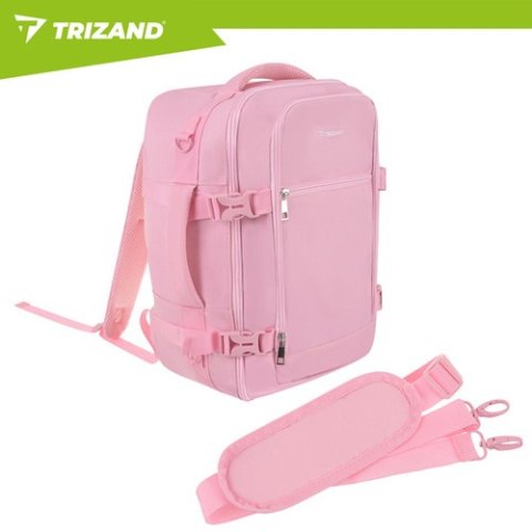 Plecak turystyczny 40x25x20cm różowy Trizand