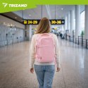 Plecak turystyczny 40x25x20cm różowy Trizand