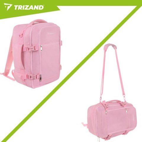 Plecak turystyczny 40x25x20cm różowy Trizand