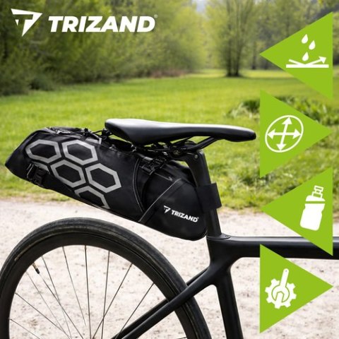 Sakwa rowerowa podsiodłowa 12L Trizand