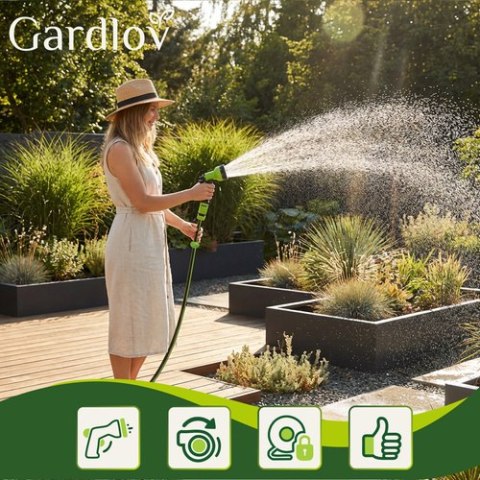 Zwijacz automatyczny na wąż ogrodowy 30m Gardlov