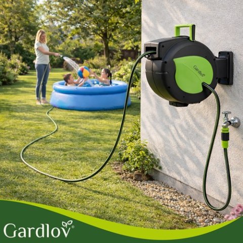 Zwijacz automatyczny na wąż ogrodowy 30m Gardlov