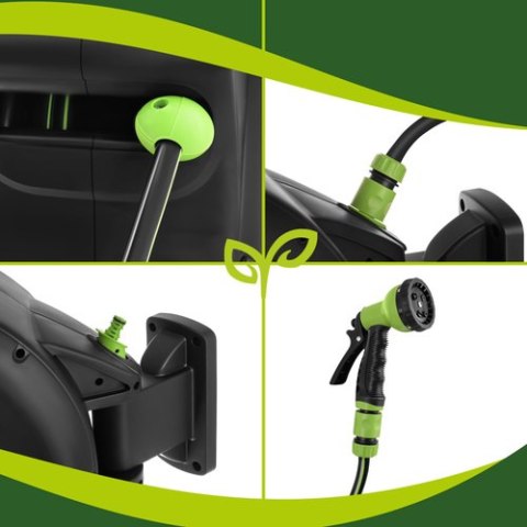 Zwijacz automatyczny na wąż ogrodowy 30m Gardlov