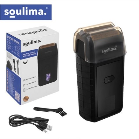 Golarka do brody z wyświetlaczem LED Soulima