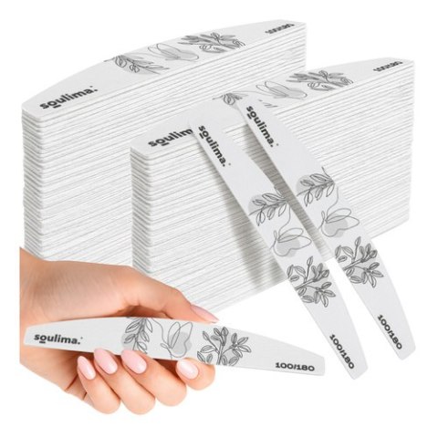 Pilnik do paznokci slim - łódka 100szt. Soulima