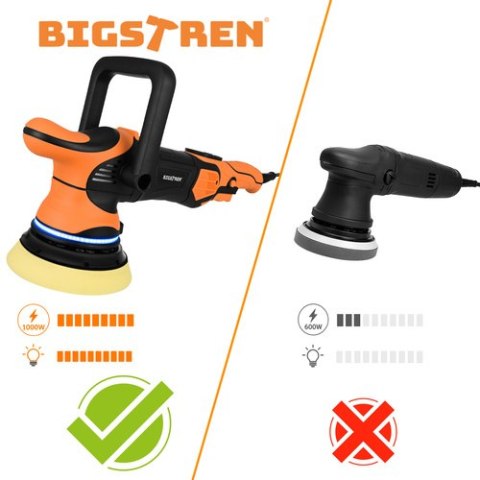 Polerka samochodowa 1000W Bigstren