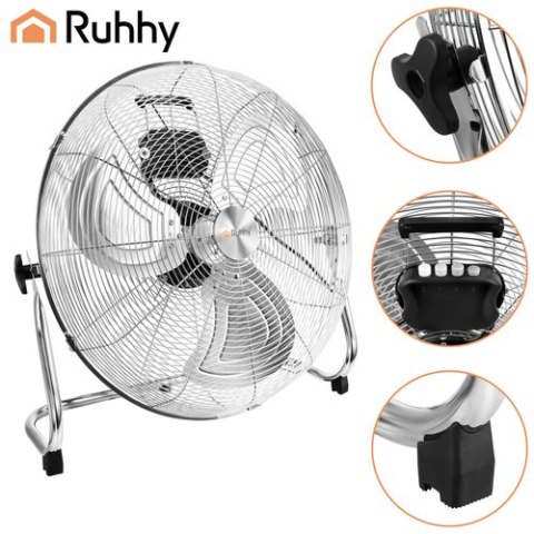 Wentylator podłogowy 50cm Ruhhy