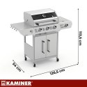 Grill gazowy 3+1 13.5kW Varen 4.0 Kaminer
