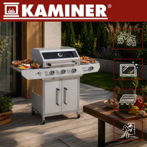 Grill gazowy 3+1 13.5kW Varen 4.0 Kaminer
