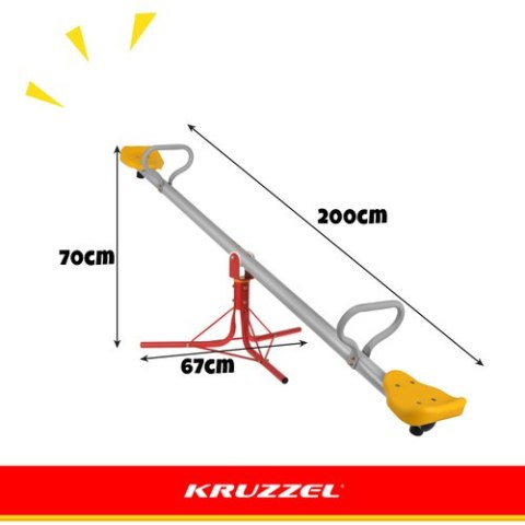 Huśtawka ogrodowa 2w1 Kruzzel