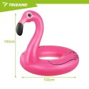 Koło dmuchane - flaming 102cm Trizand
