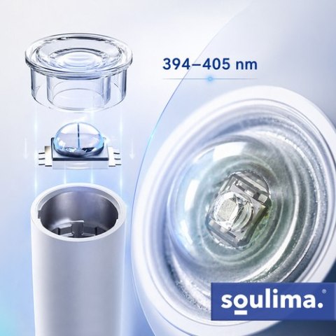 Lampa UV LED przenośna + holder Soulima