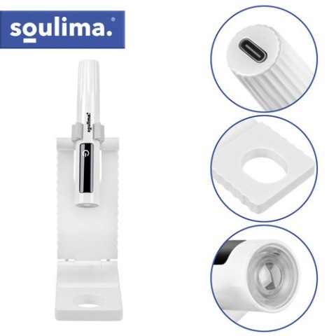 Lampa UV LED przenośna + holder Soulima