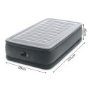 Materac dmuchany 191x99 cm z pompką jednoosobowy INTEX DELUXE 64412ND