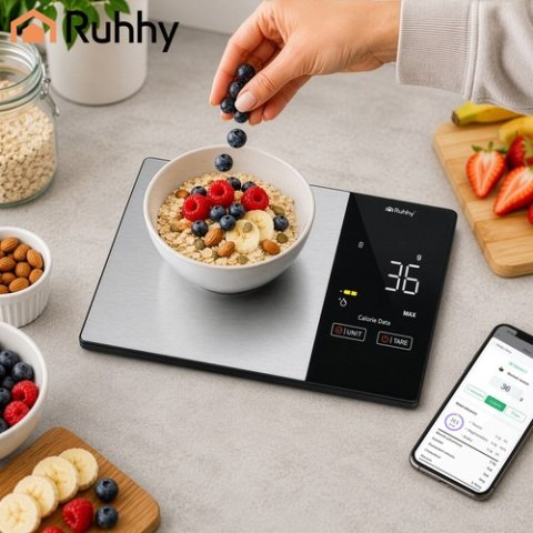 Waga kuchenna z bluetooth Ruhhy 24632