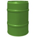Beczka stalowa metalowa TH 60L korki 2 i 3/4 - ZIELONA