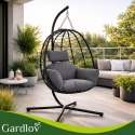Huśtawka - fotel wiszący 185cm Gardlov