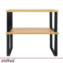 Półka kuchenna bambusowa - 2 szt. Zortiva