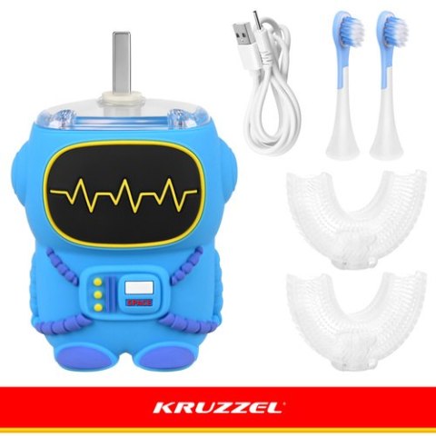 Szczoteczka soniczna dla dzieci - robot Kruzzel