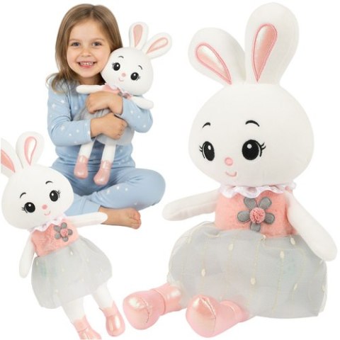 Króliczek maskotka 45cm Kruzzel 26761