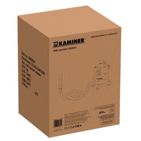 Odkurzacz do popiołu ODK013-20L Kaminer 26241