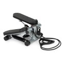 Stepper z ekspanderami do ćwiczeń fitness z licznikiem MOVEPRO