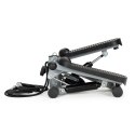 Stepper z ekspanderami do ćwiczeń fitness z licznikiem MOVEPRO