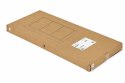 Szafka na buty 3-komorowa 60 cm uchylna do przedpokoju loft jasny dąb ModernHome